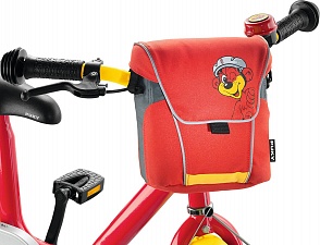 Сумка передняя LT 2 Red Красная для каталок, беговелов, велосипедов и самокатов (Puky, 9728)